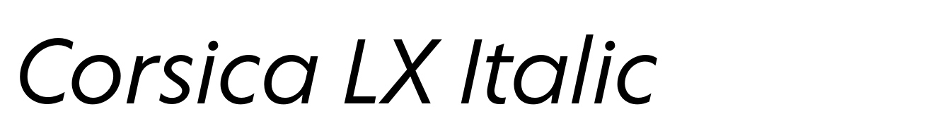 Corsica LX Collection Schriftart | Webfont & Desktop | MyFonts